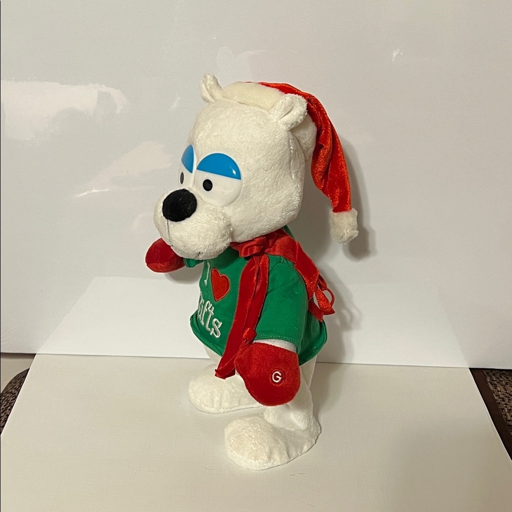 Gemmy Hot Stepper 2012 Animated Dancing Polar Bear Plush Toy. Can’t Touch It - Picture 3 of 7